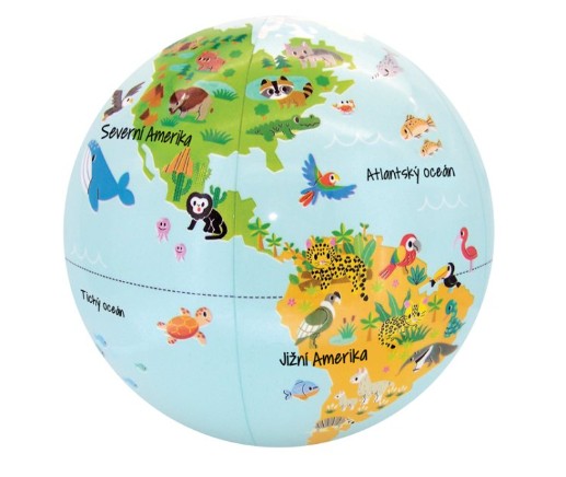 foto Kde �ij� zv���tka � mini nafukovac� gl�bus